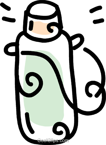 Thermos Royalty Free Vector Clip Art Illustration - Thermos Royalty Free Vector Clip Art Illustration (353x480)