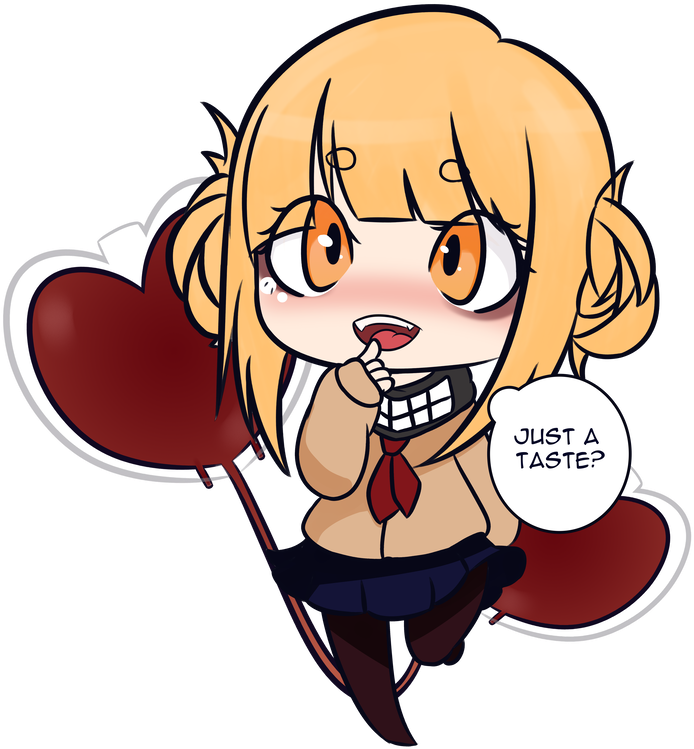 Toga Himiko Chibi By Staylewd - Toga Himiko Lewd (894x894)