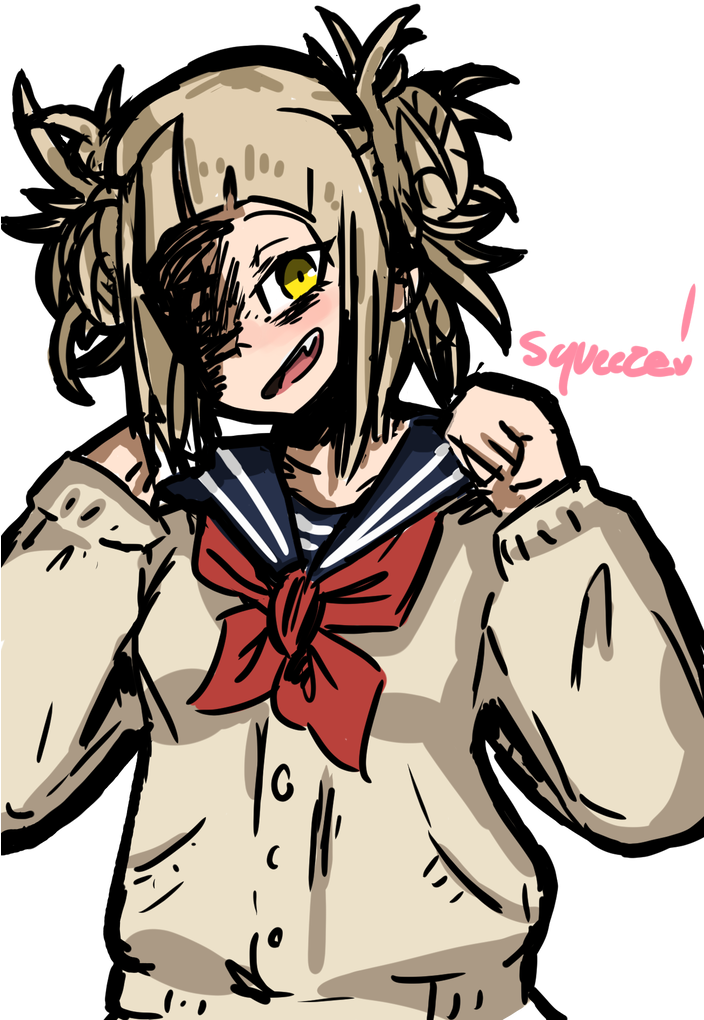 Toga Sketch By Mymangasqueeze - Cartoon (703x1136)