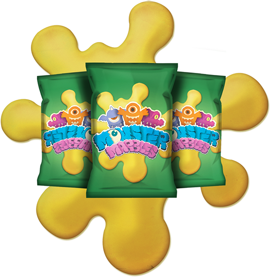 Monster On Pantone Canvas Gallery A Packaging - Toy (600x557)