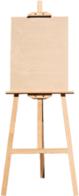 Canvas Transparent Transparent Background - Drawing Stand (320x400)