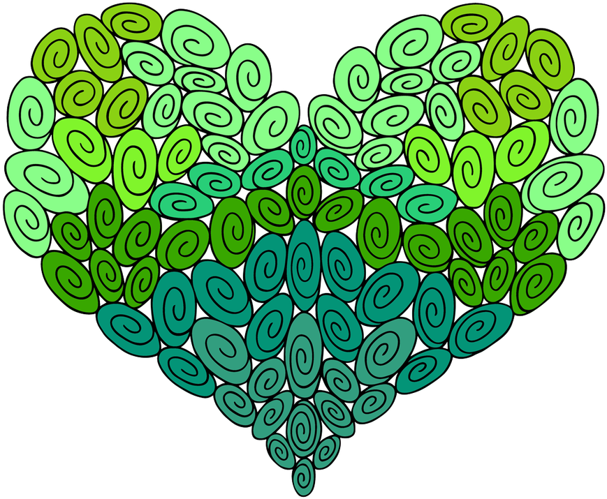 90 Swirl Heart - Illustration (1024x1024)