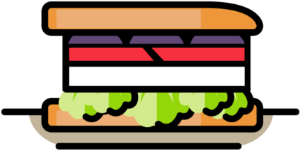 Greek Panccetta Sandwich - Greek Panccetta Sandwich (600x612)