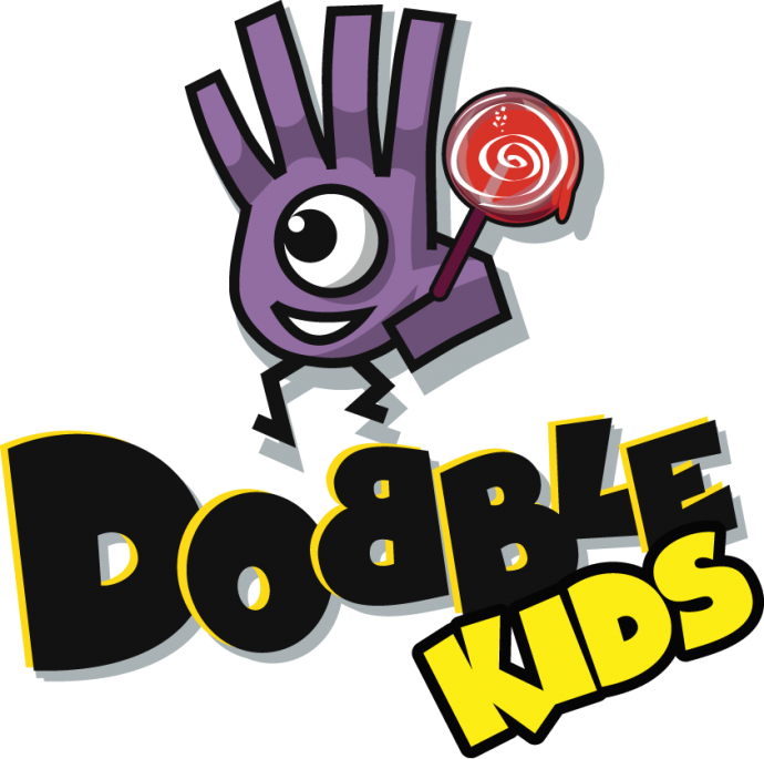 Dobble Kids, Ce Sont 30 Cartes, 30 Animaux, Et Un Animal - Dobble Card Game Logo (690x685)