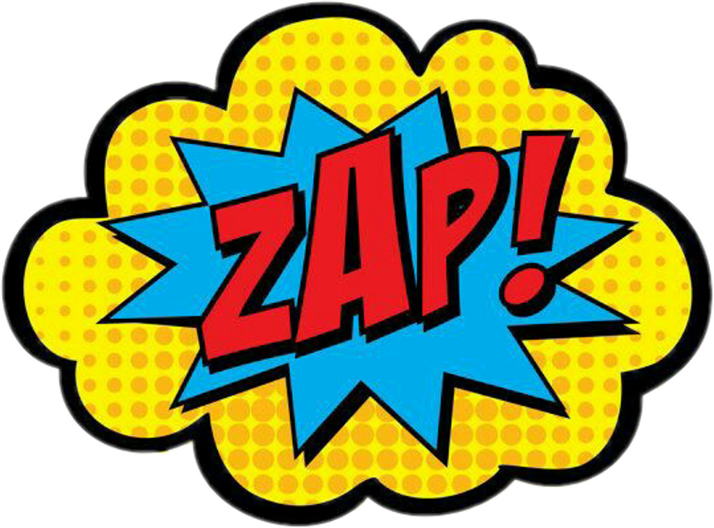 #zap #exclamation #exclamação #sound #som #soundbubble - Superhero Bam (1024x758)