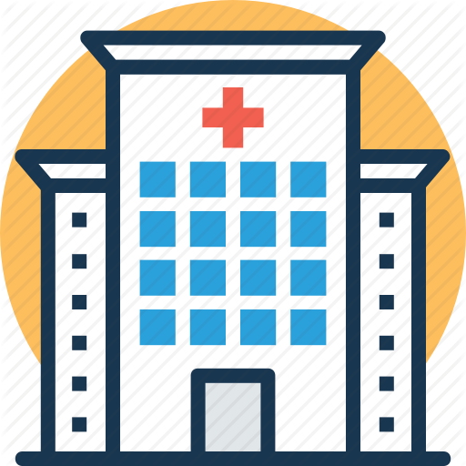 Clinic Infirmary Sanatorium Icon - Hotel Symbol (512x512)
