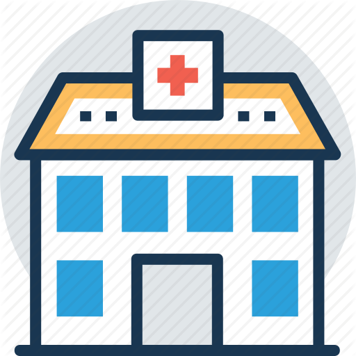 Clinic Infirmary Sanatorium Icon - Clinic Infirmary Sanatorium Icon (512x512)