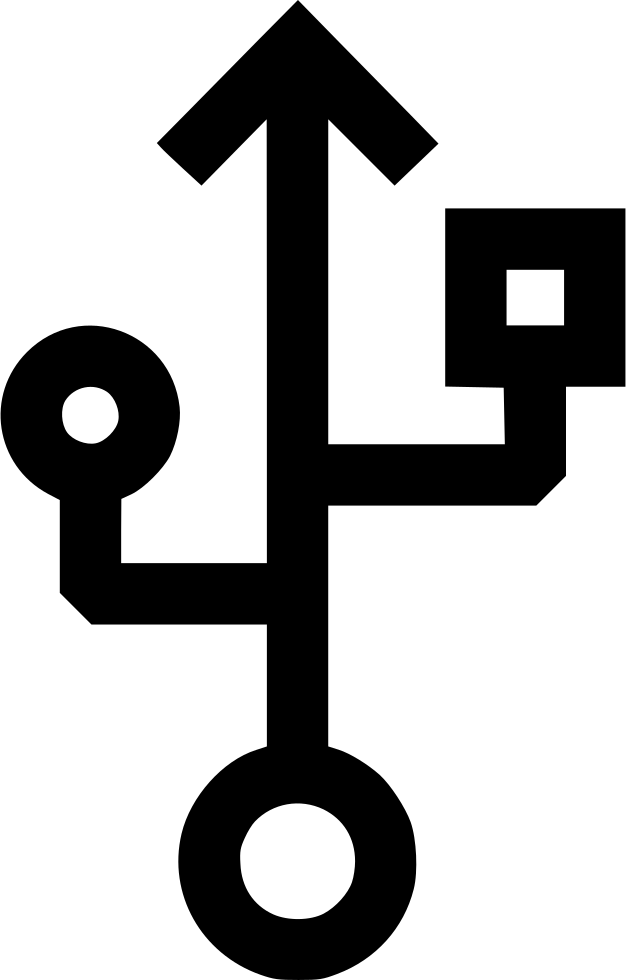 Usb Sign Port Storage Flash Drive Usbport Comments - Usb (626x980)