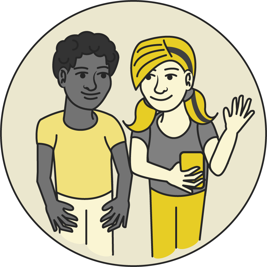 Salud De Los Niños Y Adolescentes - Cartoon (864x864)