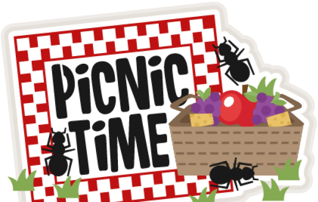 Picnic Basket Clipart Picnic Time - Picnic Basket Clipart Picnic Time (640x480)