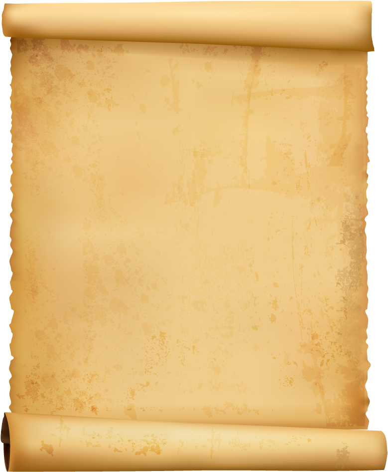 Scroll Parchment Png - Old Scroll Paper Png (1000x1000)