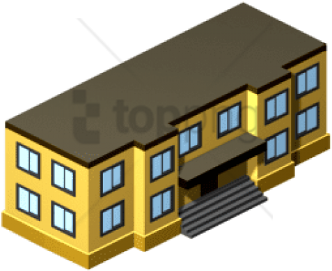 Free Png Simbol Gedung Png Image With Transparent Background - School Icon (480x480)