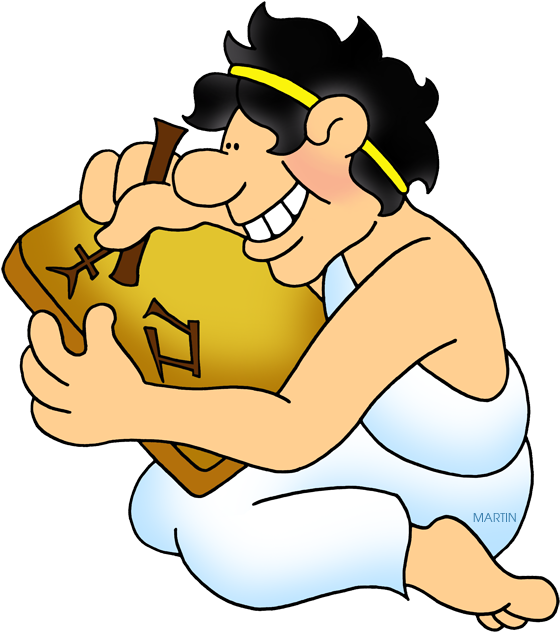 Scribe - Code Of Hammurabi Clipart (576x648)