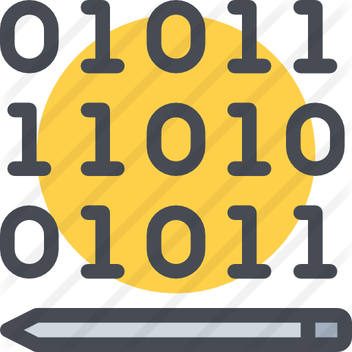 Código Binario Icono Gratis - Código Binario Icono Gratis (512x512)