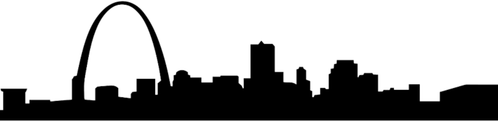 2200 Gravois St - St Louis Skyline Silhouette Png (985x241)
