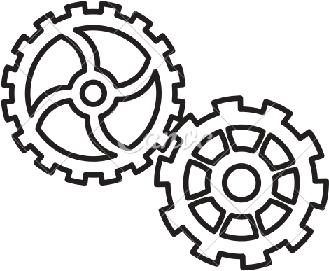 Cogs And Gears - Federal Bank Of India Logo (550x550)