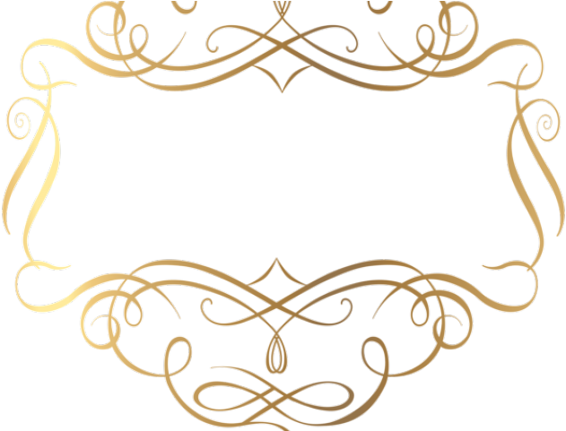 Golden Clipart Gold Filigree - Gold Circle Border Fancy (640x480)