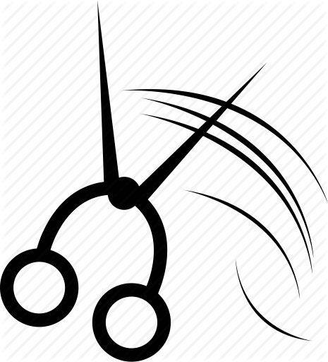 Cosmetics Set By Chananan Cut Cutter Cutting - Hair Salon Scissors Png (465x512)