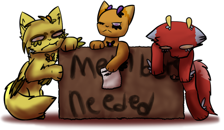 Sign Ups Are Open By Wendigo-kidd - Cartoon (895x696)