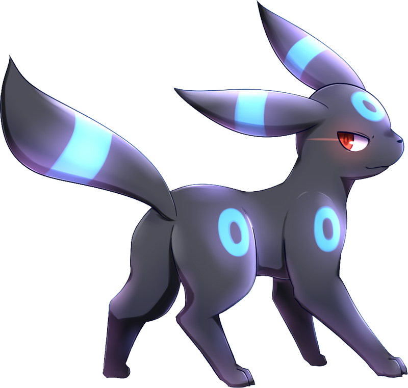 Images Of Umbreon Shiny Umbreon Pokdex Stats Moves - Shiny Umbreon Png (800x761)