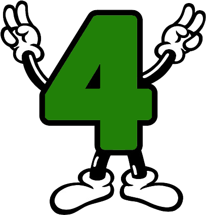 Picture - Number 4 Colored (600x470)