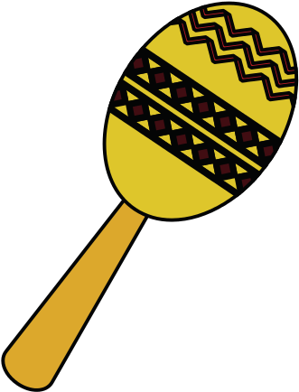 Maraca Musical Instrument Icon - Maraca Musical Instrument Icon (550x550)