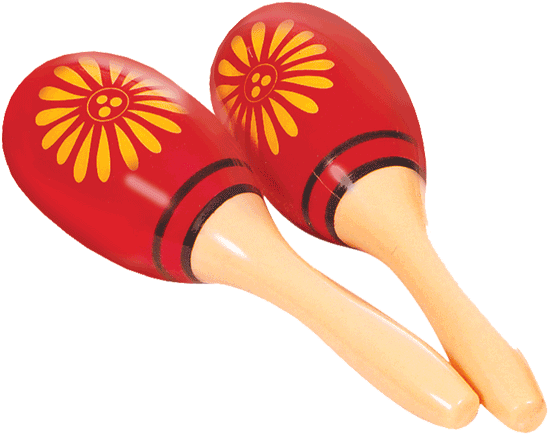 Cpk Ed456r Plastic Oval Shape Maracas - Maracas (666x518)