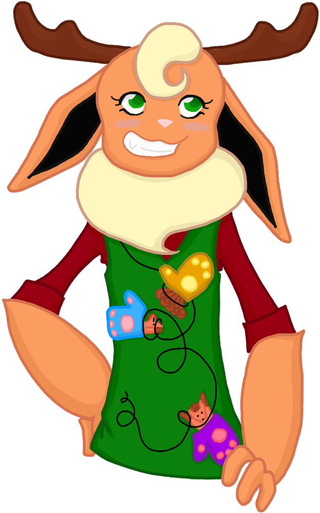 Ugly Sweaters By Shinobi-kitty - Cartoon (765x1044)