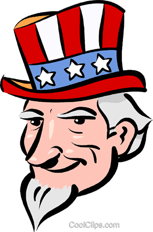 Uncle Sam Royalty Free Vector Clip Art Illustration - Uncle Sam Royalty Free Vector Clip Art Illustration (316x480)
