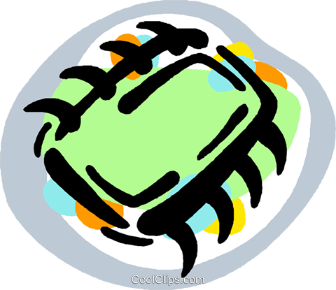 Computer Chip Royalty Free Vector Clip Art Illustration - Illustration (480x415)