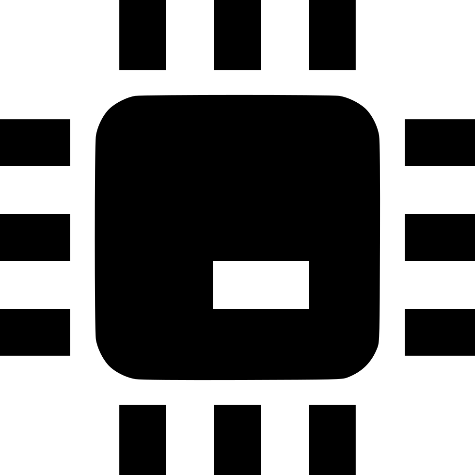 Computer Chip Comments - Icono Electronica Png (980x980)