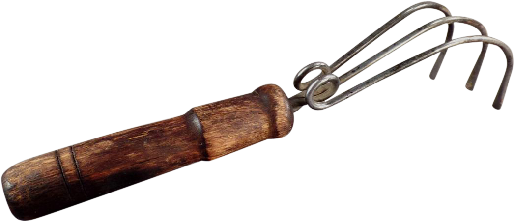 Old Gardening Tool - Wood (1045x1045)