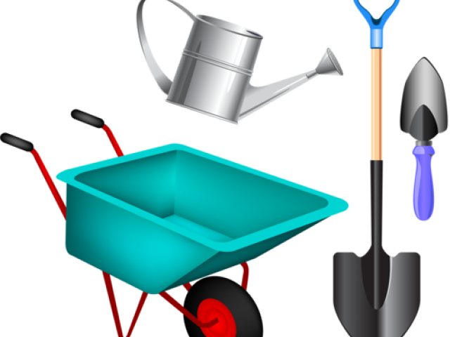 Tools Clipart Garden - Gardening Tools Clipart Png (640x480)
