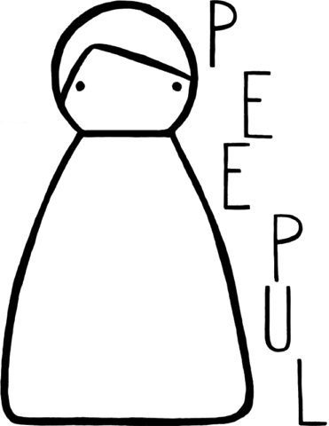 Peepul - Line Art (371x480)