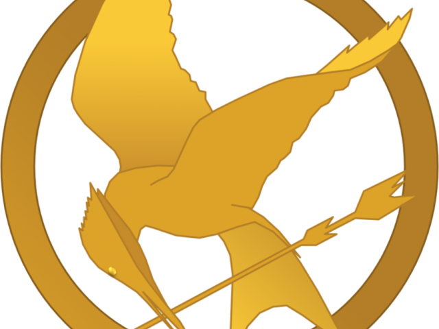 The Hunger Games Clipart Svg - Hunger Games Logo Png (640x480)