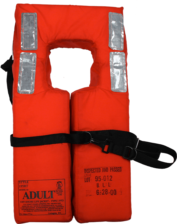 Type - Non Inflatable Life Jacket (700x863)