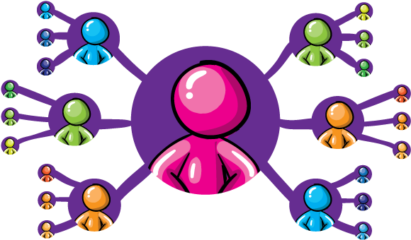 Networking Graphic Of People - Icon (640x370)