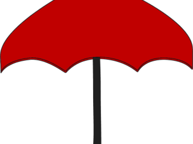 Red Umbrella Clip Art (640x480)
