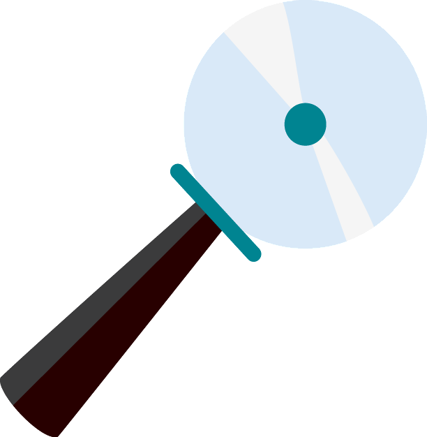 File Share, Food Clipart, Kitchen Clipart, Say Hello - Circle (612x626)