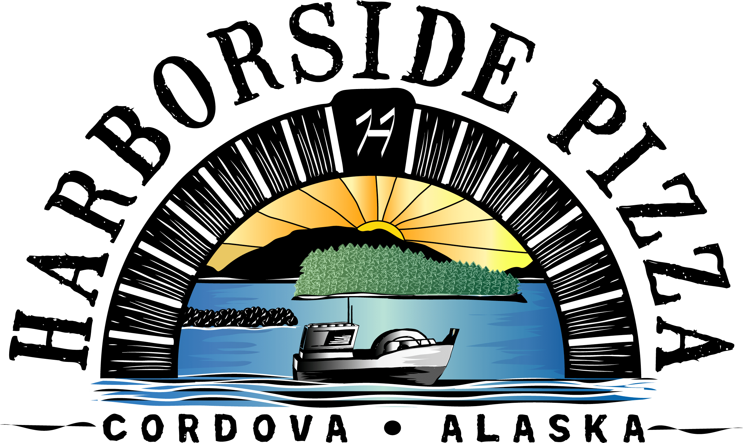 2014 Is In Full Swing Here At Harborside Pizza - La Flame Travis Scott Logo (2471x1508)