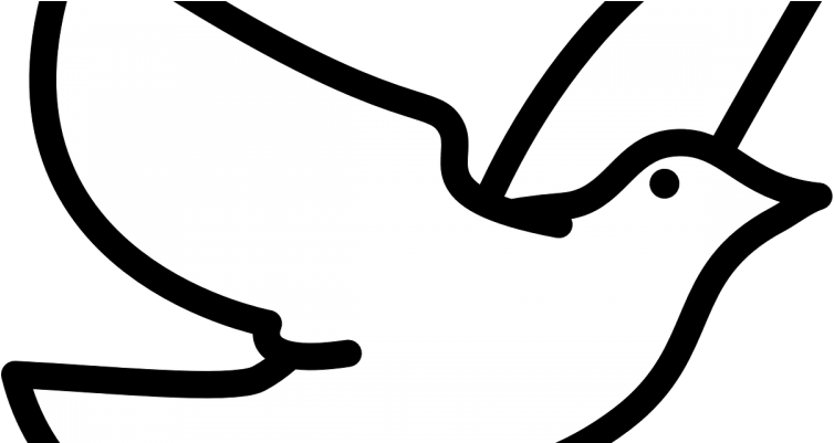 Jesus The Lord, Expects Us To Have The Simplicity Of - Clipart Of Flying Bird (800x400)