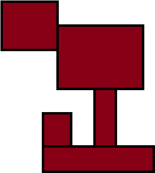 Each Red Box Represents One Cell And It's Pretty Straightforward - Each Red Box Represents One Cell And It's Pretty Straightforward (400x400)