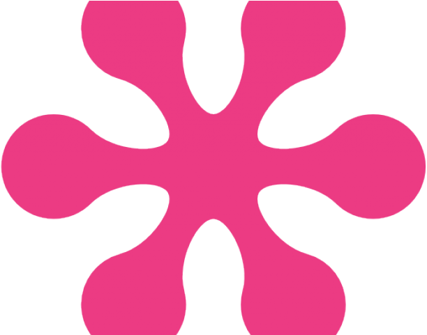 Pink Flower Clipart Pink Colour - Pink Flower Clipart Pink Colour (640x480)