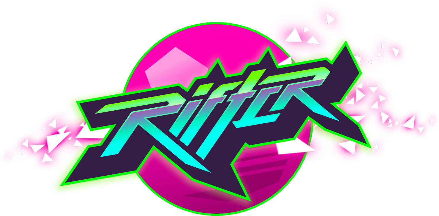 80's Synthwave-infused Acrobatic Platformer Rifter - Rifter Game (1600x804)