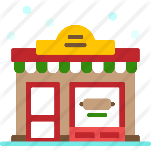 Tienda De La Panadería Icono Gratis - Tienda De La Panadería Icono Gratis (512x512)