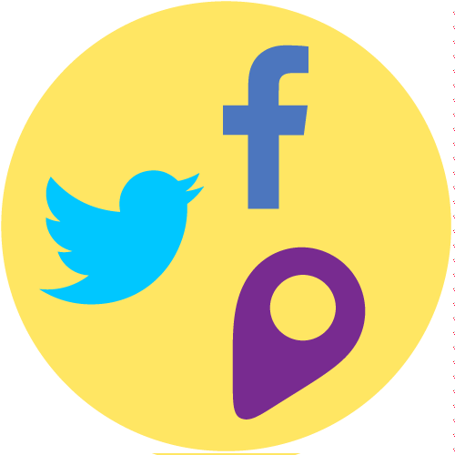 Clickup Publica Tus Productos En Las Redes Sociales, - Twitter Logo Jpeg (500x500)