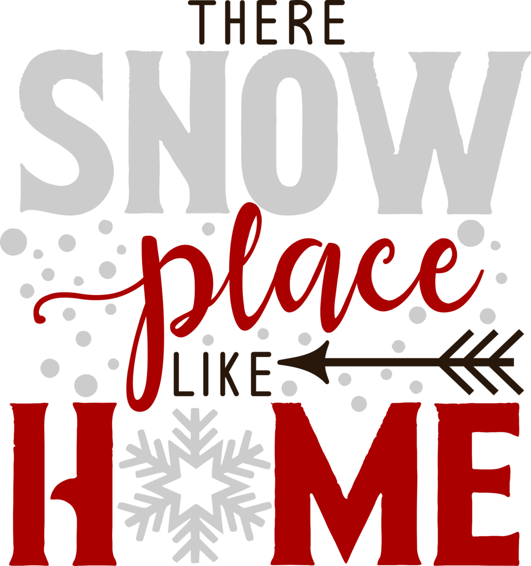 There's Snow Place Like - There's Snow Place Like (1060x1130)