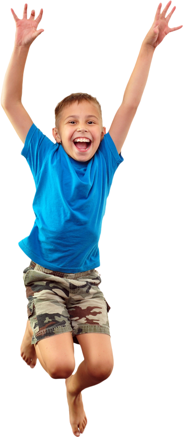 Clip Art Freeuse Download Kid Transparent Jumping - Children Dancing (378x900)