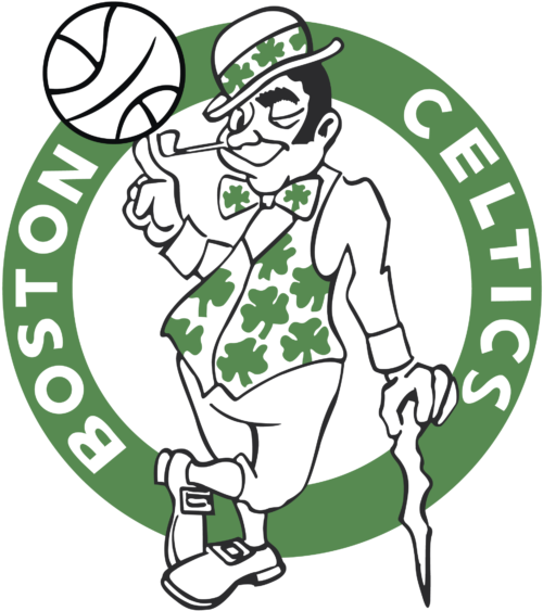 Boston Celtics Basketball Clipart 1 Clip - Boston Celtics Vintage Logo (1024x576)