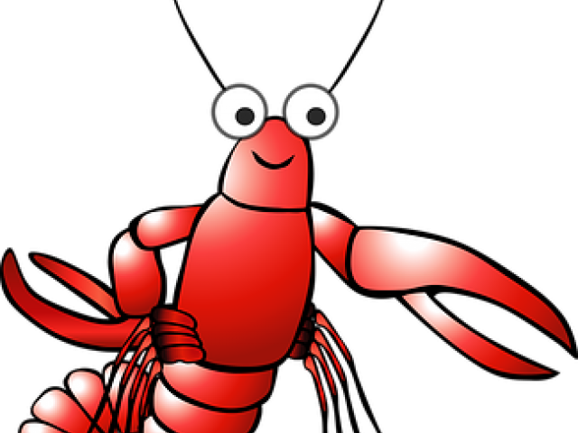 Crawfish Clipart Maine - Transparent Background Crawfish Clip Art (640x480)